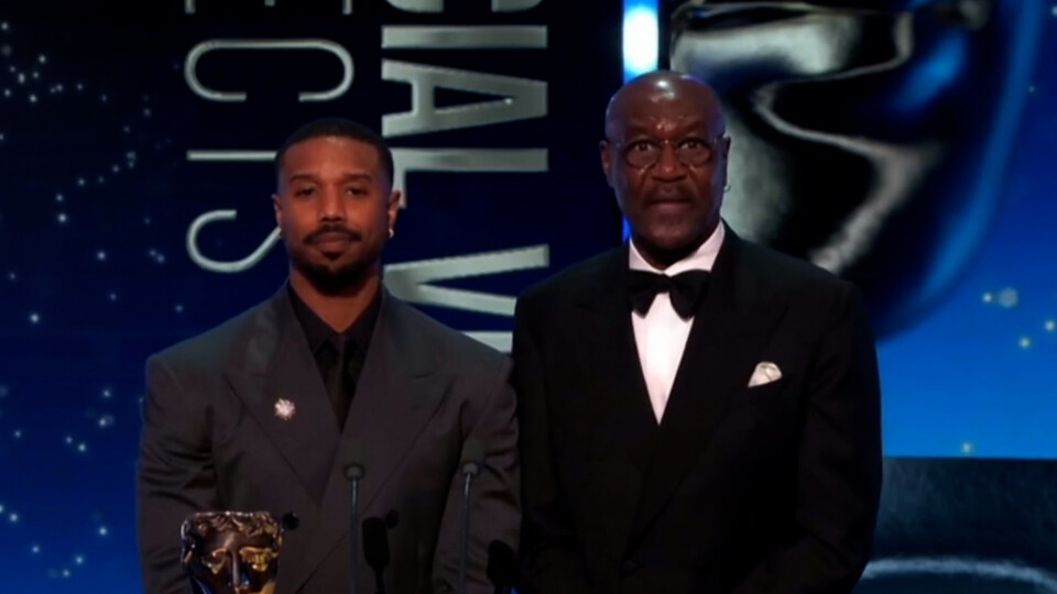 מיקל בי. ג'ורדן, דלרוי לינדו (צילום: מתוך "ערב טוב עם גיא פינס", קשת 12)