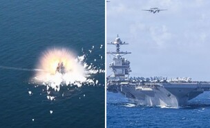האיומים ופריסת הכוחות (צילום: MehrNews | Centcom)