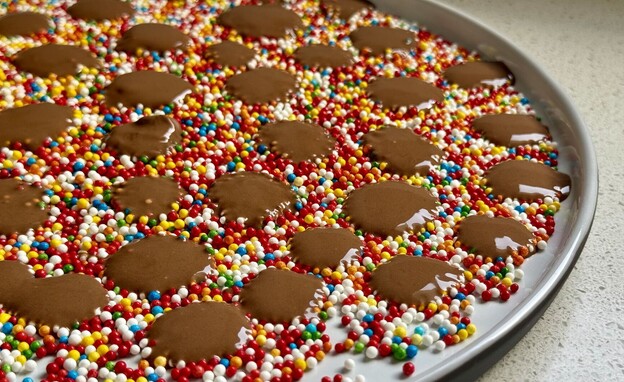 מטבעות שוקולד וסוכריות (צילום: יעל קצב, mako אוכל)