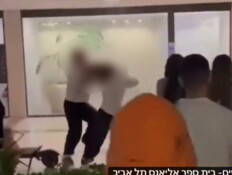 מהומה בצפון ת"א: נערות תועדו מכות זו את זו