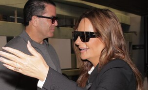 אופירה אסייג בהופעה פומבית ראשונה עם בן הזוג (צילום: שוקה כהן)