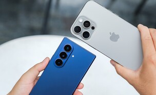 אייפון וגלקסי (צילום: shutterstock)