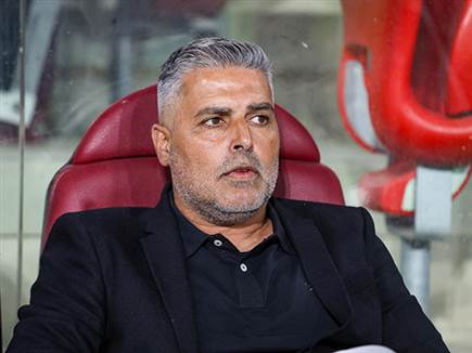 &ldquo;מאוכזב מהתוצאה&ldquo;. סילבס (קובי אליהו) (צילום: ספורט 5)