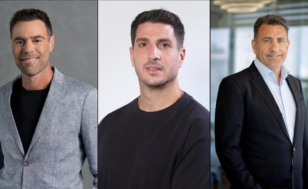 שלומי עקריש,  ויקטור וקרט ויוסי רייק (צילום: נטי לוי, סטודיו דינו, רז רוגובסקי)