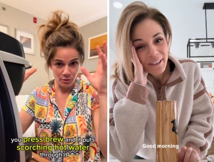 יוצרת התוכן הציעה לשטוף תחתונים במכונת הקפה של המלון – ועכשיו היא עשויה לחטוף תביעה