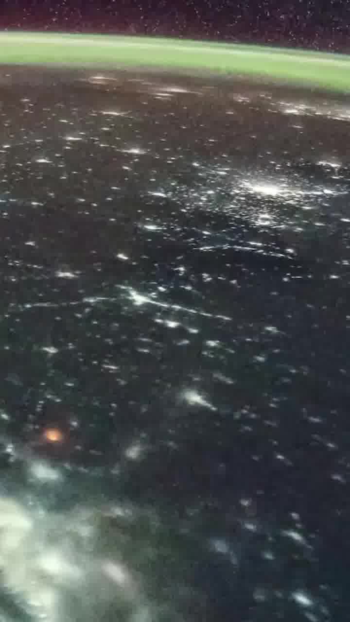 מטריד: כך נראתה הפצצת קייב מתחנת החלל הבין-לאומית