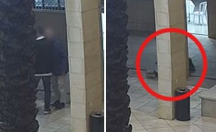 נוגח בקשיש בבית הכנסת