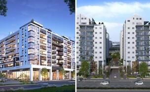 פרויקט love בירוקה, פרויקט ברחוב אוסישקין ברמת השרון (הדמיה: אלכס לובימוב)