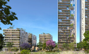 מתחם דרור בראשון לציון (הדמיה: אלכס לובימוב)