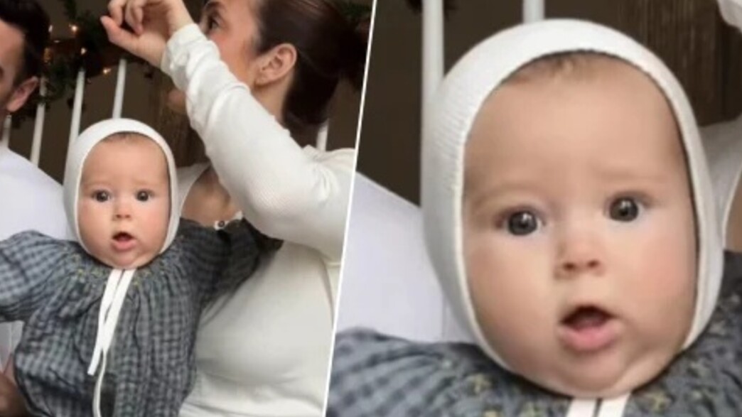 אבא הרים תינוקת 