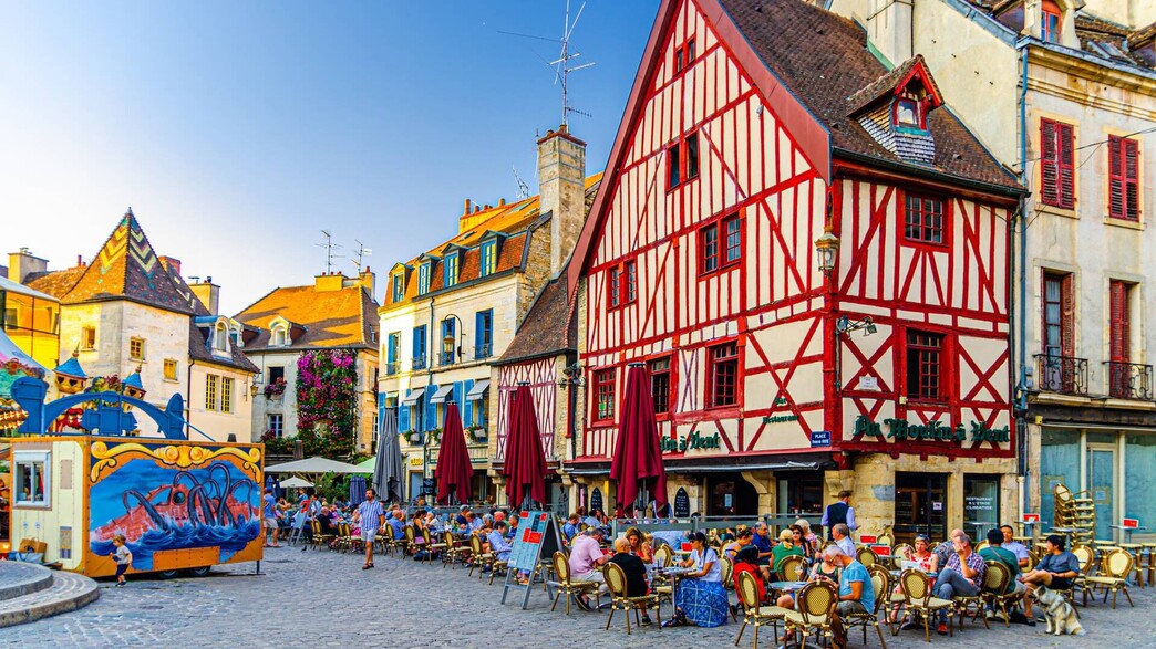 דיז'ון צרפת רחוב מסעדה דיז'ון צרפת רחוב מסעדה