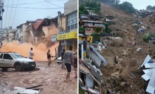 מפולות ברזיל (צילום: לפי סעיף 27א' לחוק זכויות יוצרים)