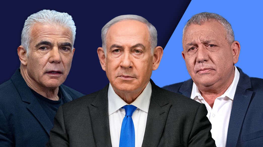 גדי איזנקוט, בנימין נתניהו, יאיר לפיד