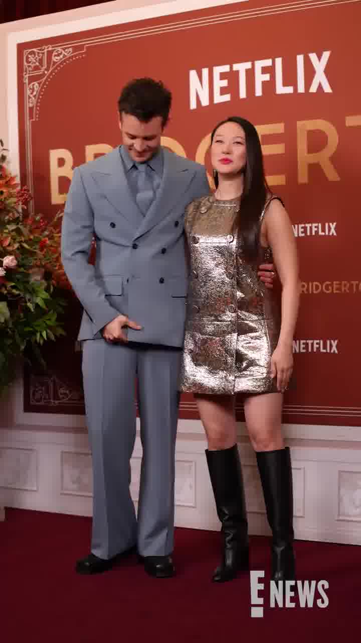 מלכותיים: לוק תומפסון וירין הא השיקו בבריטניה את החלק השני בעונה הרביעית של "ברידג'רטון"