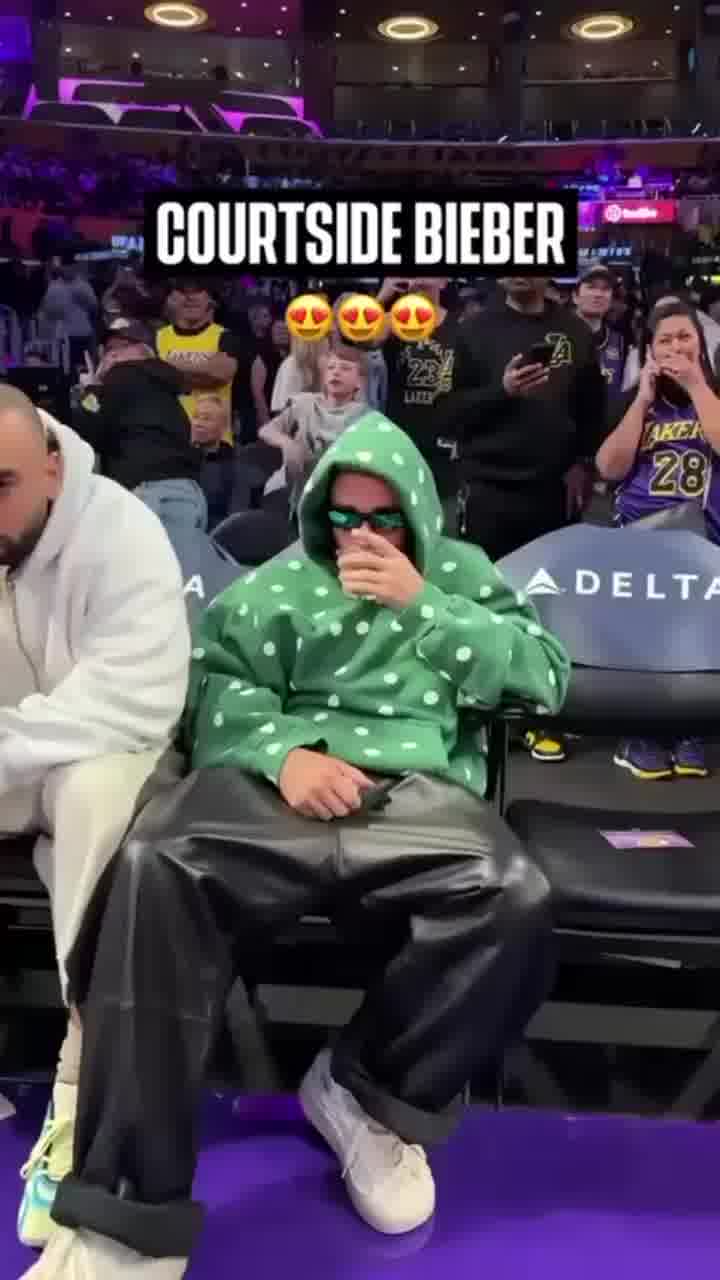 ג׳סטין ביבר ספוטד במשחק של הלייקרס, ואפילו איחל בהצלחה ללברון - אבל בסוף הם הפסידו בנקודה. באסה