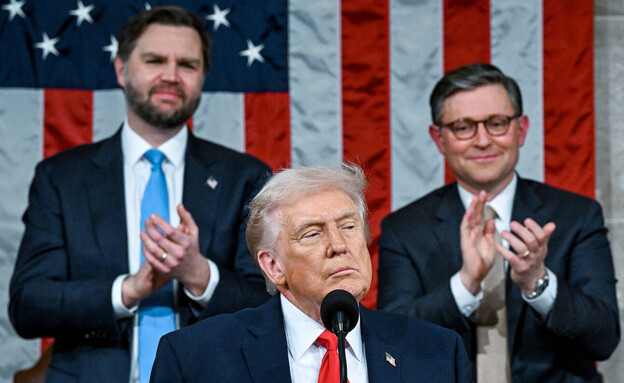 הנשיא דונלד טראמפ בנאום מצב האומה בקונגרס הנשיא דונלד טראמפ בנאום מצב האומה בקונגרס