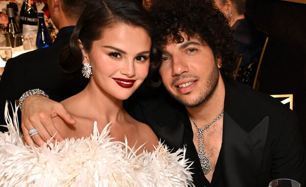 סלינה גומז ובני בלנקו (צילום: Kovac | Getty Images for Moët & Chandon)