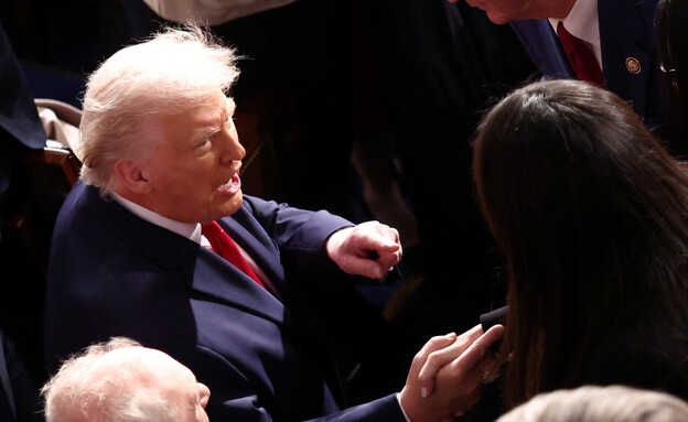 הנשיא דונלד טראמפ בנאום מצב האומה בקונגרס הנשיא דונלד טראמפ בנאום מצב האומה בקונגרס