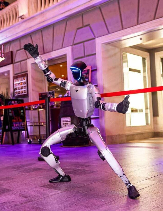 Robots feature on MSC Bellissima Robots feature on MSC Bellissima