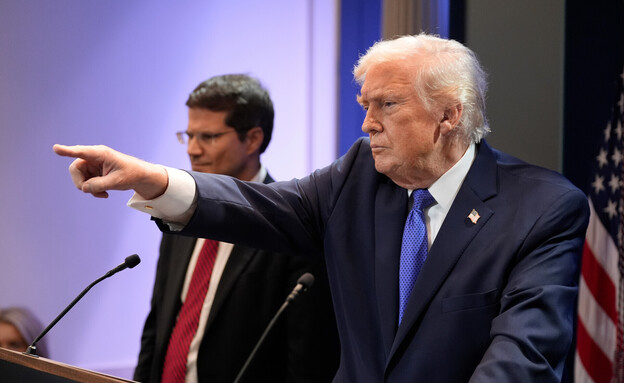 נשיא ארה"ב דונלד טראמפ (צילום: AP) נשיא ארה"ב דונלד טראמפ (צילום: AP)