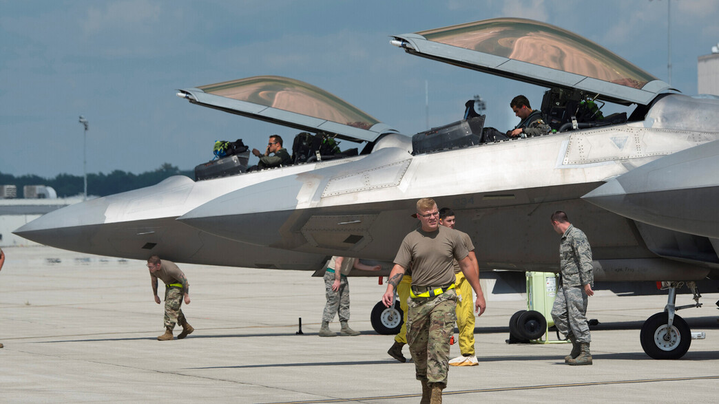 מטוסי F22 של ארצות הברית מטוסי F22 של ארצות הברית