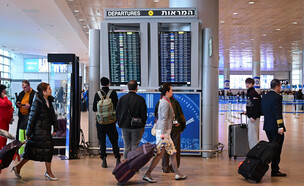 נתב"ג, נמל התעופה בן גוריון, טיסות, טיסה, תעופה (צילום: אבשלום ששוני, פלאש 90)