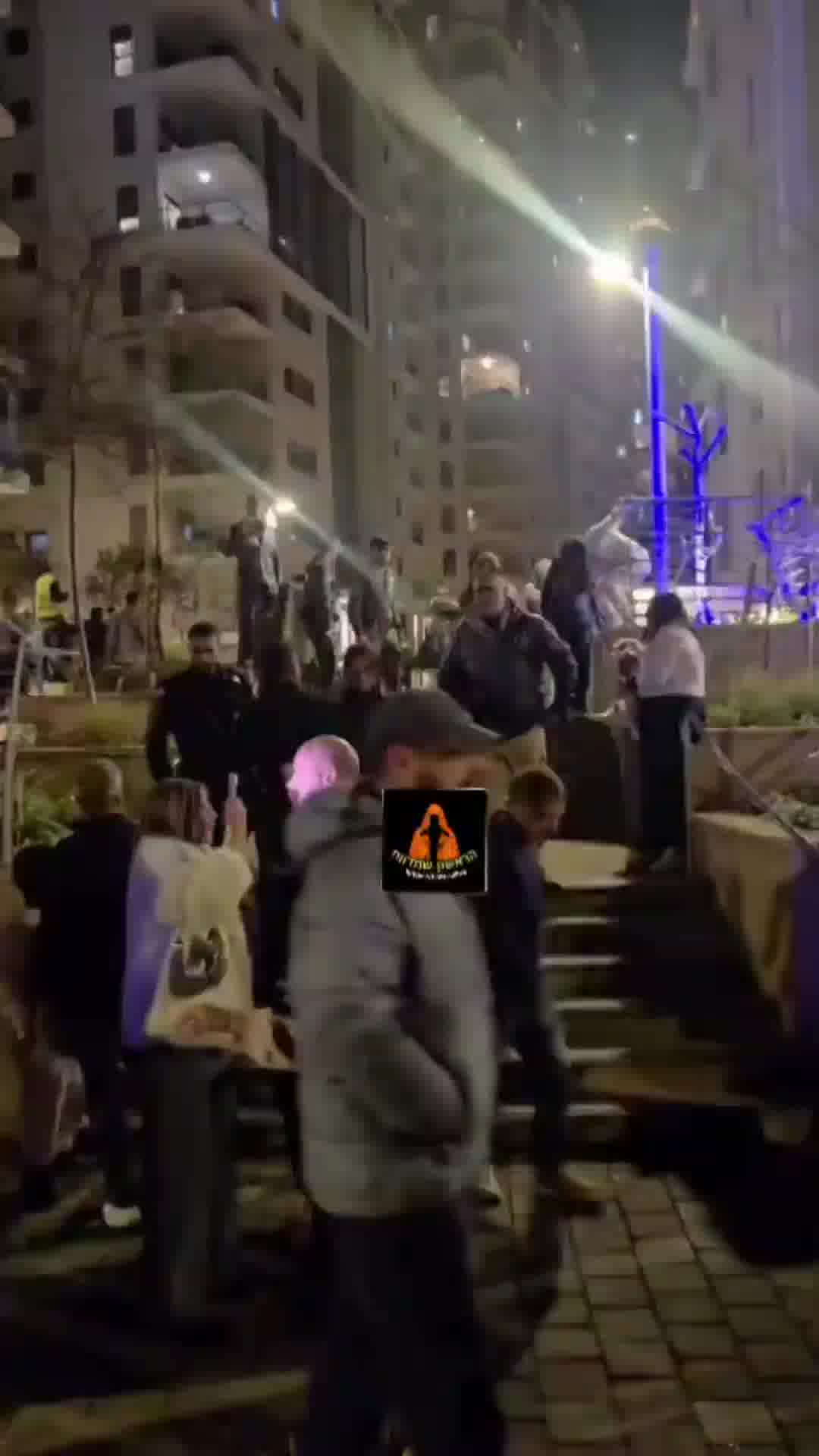 מפגינה נעצרה אמש  סמוך לביתה של לוסי אהריש