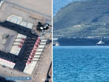 צפו בתמונות הלווין הסיני: מטוסי F22 בבסיס עובדה