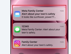התראה אינסטגרם