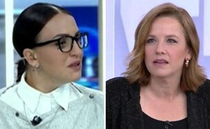 פאולה רוזנברג, לוסי אהריש (צילום: חדשות 13 | קשת 12)