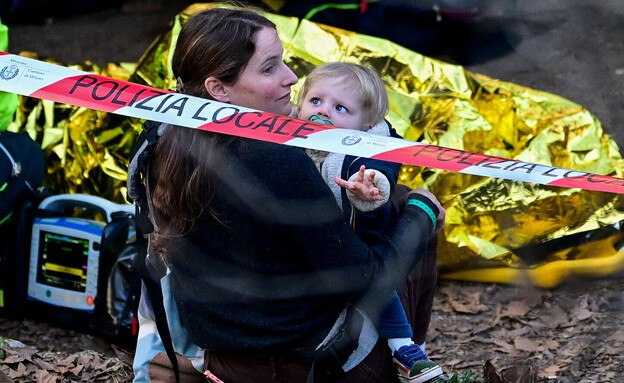 תאונת רכבת חשמלית במילאנו, איטליה