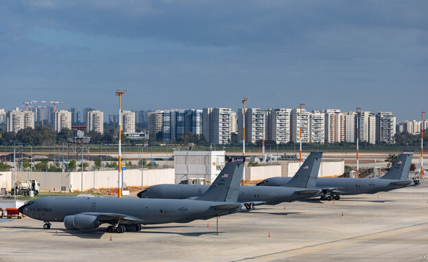 מטוסי תדלוק של חיל האוויר האמריקני בנתב"ג