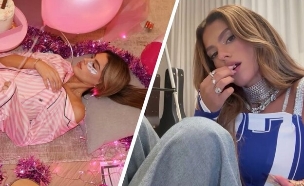 מסיבת ההשמעה של אודיה (צילום: טיקטוק // אינסטגרם)