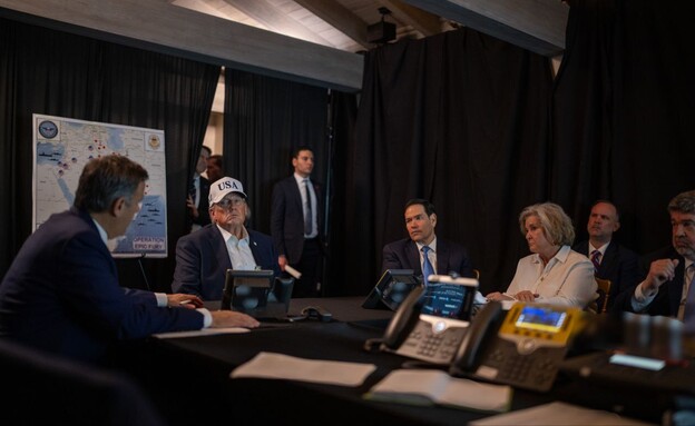 דונלד טראמפ במבצע התקיפה באיראן