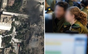 המודיעין בשאגת הארי ותקיפת המתחם באיראן (צילום: דובר צה"ל)