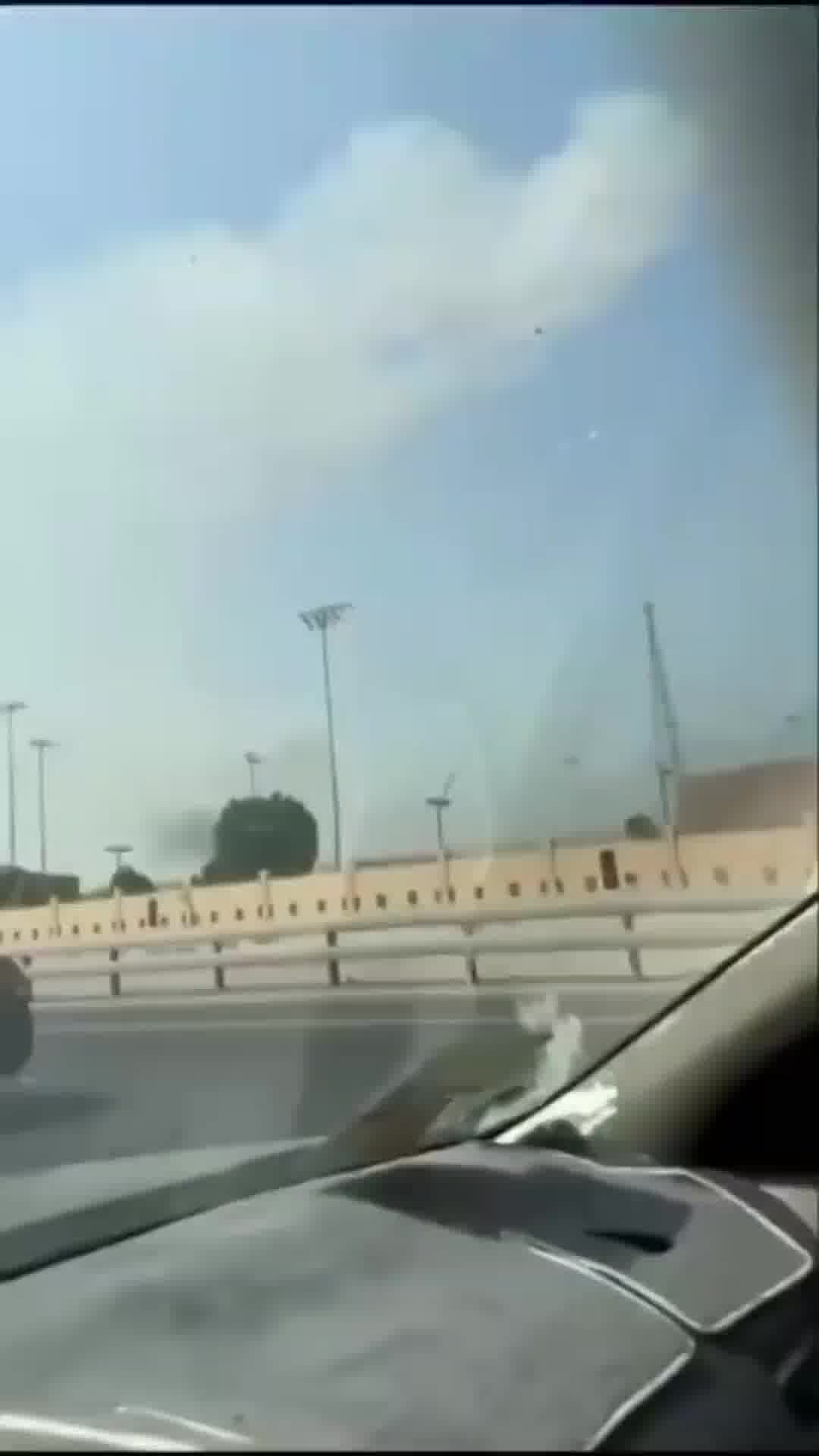 תיעוד נוסף של התקיפה האיראנית על הבסיס האמריקאי בבחריין