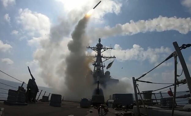 תיעוד מהתקיפה האמריקנית