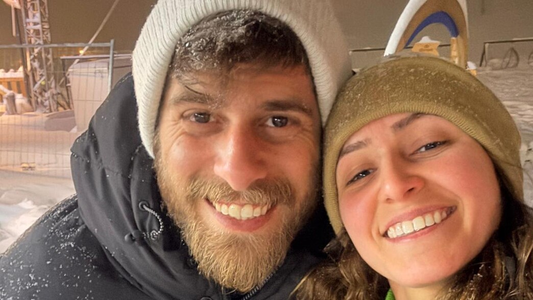 נטע אוזן ובעלה ירין בגאורגיה