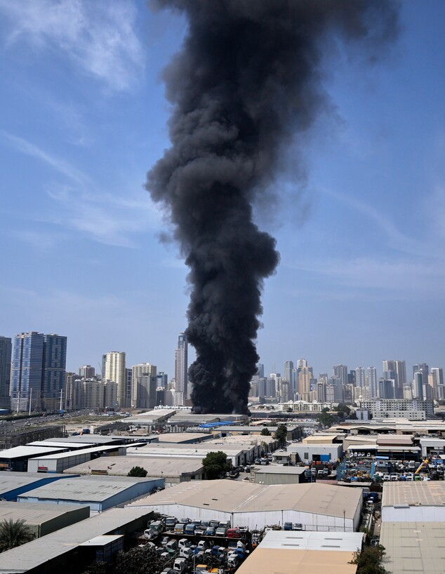 יעדים אמריקניים בדובאי תחת מתקפה איראנית