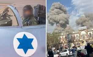 התקיפות (צילום: רשתות חברתיות לפי סעיף 27 א', דובר צה"ל)