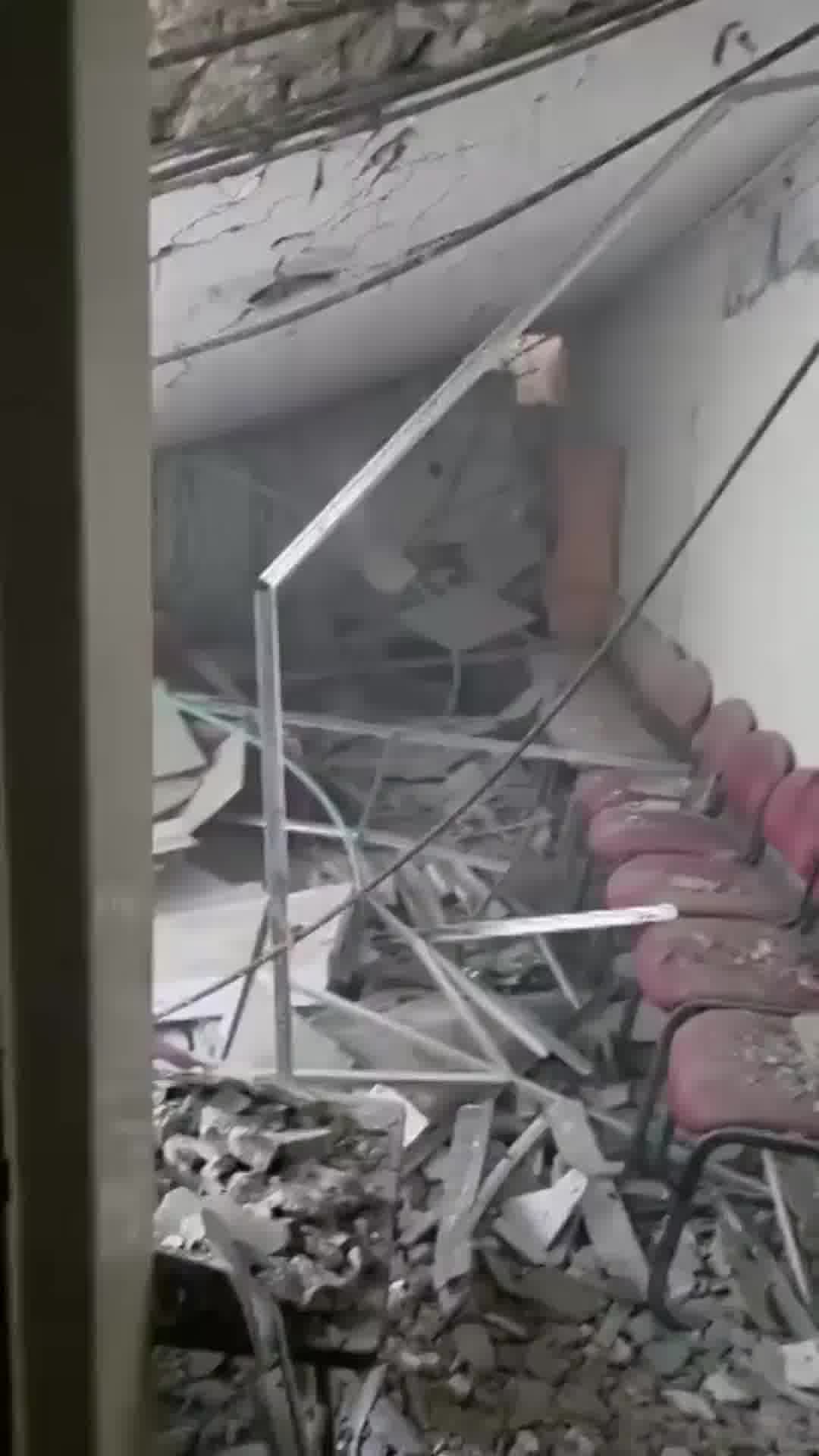 המקלט שנפגע בבית שמש