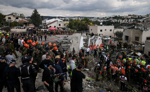 זירת הנפילה  (צילום: reuters)