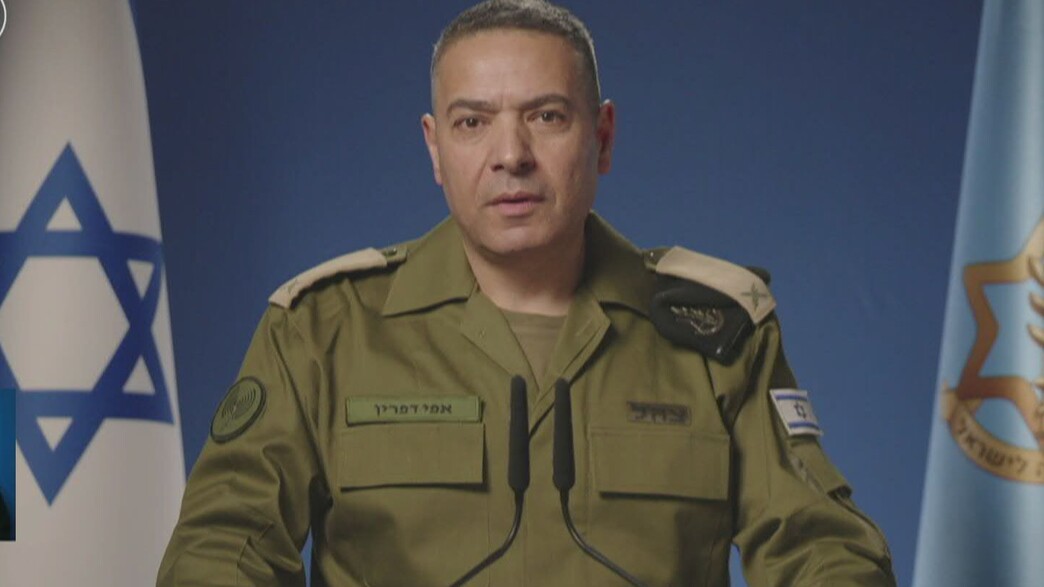 הצהרת דובר צה"ל אפי דפרין הצהרת דובר צה"ל אפי דפרין