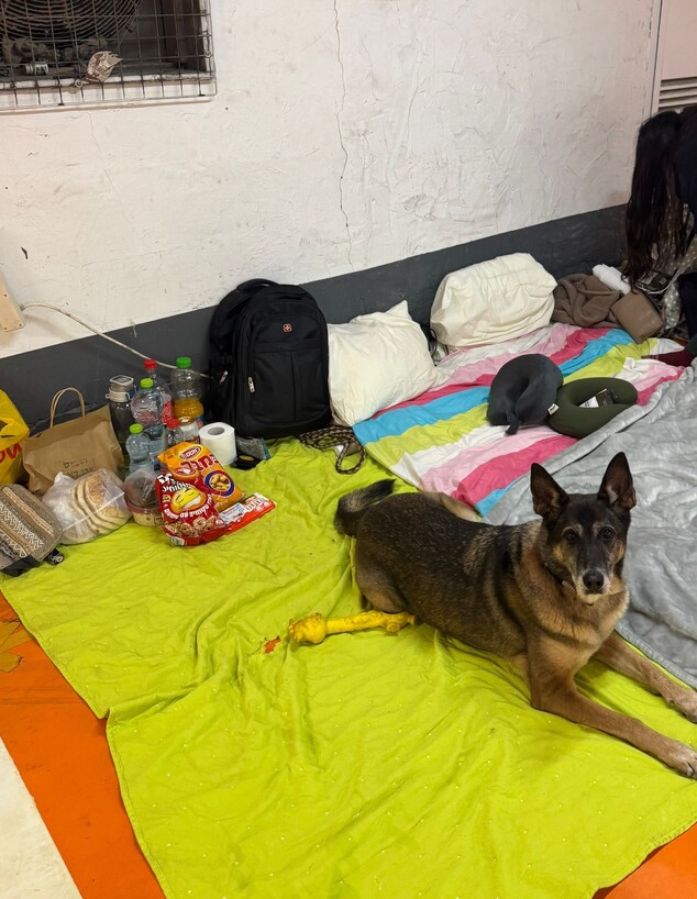 שגרת החיים בחניונים התת-קרקעיים בתל אביב