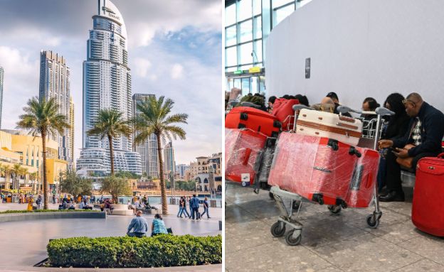 דובאי עם מלונות בחינם לאורחים שנתקעו