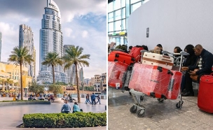 דובאי עם מלונות בחינם לאורחים שנתקעו (צילום: getty images I shutterstock I JUSTIN TALLIS I frantic00)