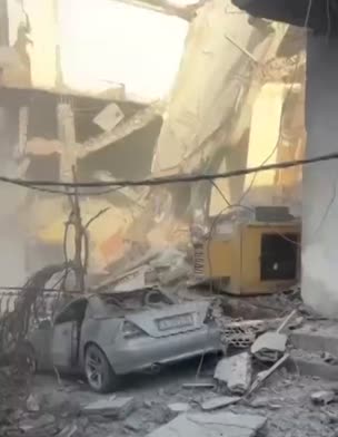 דרום לבנון לאחר גל נרחב של תקיפות צה״ל הבוקר דרום לבנון לאחר גל נרחב של תקיפות צה״ל הבוקר