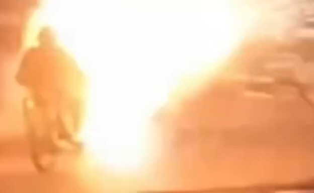 תיעוד שפורסם של תקיפת כוח ביטחון פנים של המשטר לכאורה