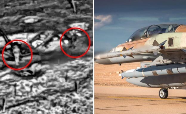 תקיפות חיל האוויר (צילום: דובר צה"ל)