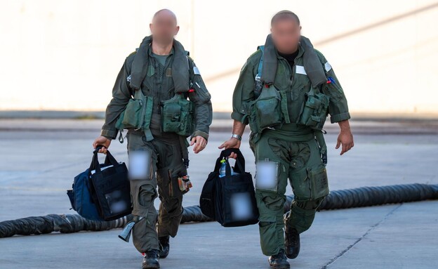 צוותי חיל האוויר שמשתתפים בתקיפות באיראן